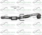 Davico 18494 Catalytic Converter - Rear - view 2