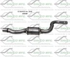 Davico 18506R Catalytic Converter - Rear Right - view 2