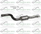 Davico 18506R Catalytic Converter - Rear Right - view 1