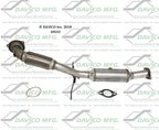 Davico 18533 Catalytic Converter - Rear - view 1