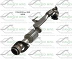 Davico 18539 Catalytic Converter - Center or Rear - view 3
