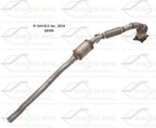 Davico 18596 Catalytic Converter - Center - view 3