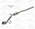 Davico 18596 Catalytic Converter - Center - view 1