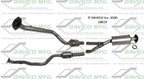 Davico 18625 Catalytic Converter and Muffler Assembly - Center - view 1