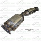 Davico 19003 Catalytic Converter - Rear - view 1