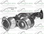 Davico 19018 Catalytic Converter - Front - view 1