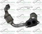 Davico 19029 Catalytic Converter - Front - view 3
