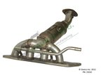 Davico 19242 Catalytic Converter - Front - view 2
