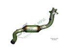 Davico 193741 Catalytic Converter - Front Left - view 3
