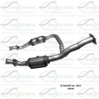 Davico 19378 Catalytic Converter - Front - view 1