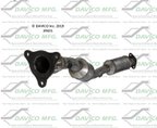 Davico 19421 Catalytic Converter - Center - view 3