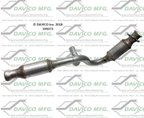 Davico 194372 Catalytic Converter - Rear Right or Right - view 2