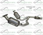 Davico 19437 Catalytic Converter - Center - view 2