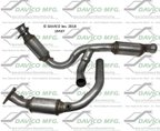 Davico 19437 Catalytic Converter - Center - view 1