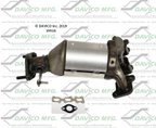 Davico 19516 Catalytic Converter - Left - view 2