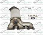 Davico 19516 Catalytic Converter - Left - view 3