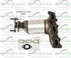 Davico 19516 Catalytic Converter - Left - view 1