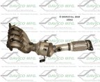 Davico 19542 Catalytic Converter - Front - view 3