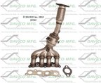 Davico 19542 Catalytic Converter - Front - view 1