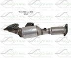 Davico 19543 Catalytic Converter - Front - view 3