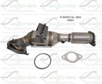 Davico 19543 Catalytic Converter - Front - view 1