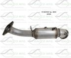 Davico 19545 Catalytic Converter - Front - view 2