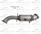 Davico 19545 Catalytic Converter - Front - view 3