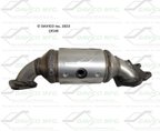 Davico 19549 Catalytic Converter - Front - view 3