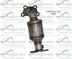 Davico 19608 Catalytic Converter - Front Right - view 1
