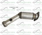 Davico 19611 Catalytic Converter - Right - view 2