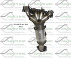 Davico 19613 Catalytic Converter - Front - view 3