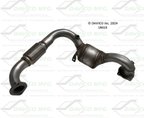 Davico 19615 Catalytic Converter - Front - view 2