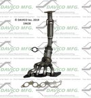 Davico 19628 Catalytic Converter - Front - view 2