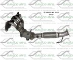 Davico 19628 Catalytic Converter - Front - view 3
