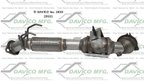 Davico 19631 Catalytic Converter - Front - view 3