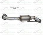 Davico 19680 Catalytic Converter - Right - view 3