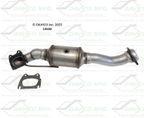 Davico 19680 Catalytic Converter - Right - view 1