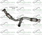 Davico 197192 Catalytic Converter - Front Right - view 1