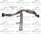 Davico 19732 Catalytic Converter - Right - view 2
