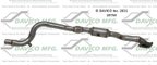 Davico 19754 Catalytic Converter - Left - view 3