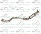 Davico 19769 Catalytic Converter - Left - view 2