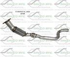 Davico 19769 Catalytic Converter - Left - view 1