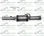 Davico 23216 Catalytic Converter - Front - view 2