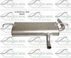 Davico 390359 Exhaust Muffler Assembly - Rear - view 1