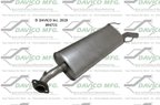 Davico 494721 Exhaust Muffler Assembly - Center - view 3