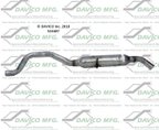 Davico 524487 Exhaust Resonator Pipe - view 1