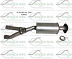 Davico 618625 Exhaust Muffler Assembly - Center - view 2
