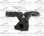 Davico 663295 Exhaust Manifold - Front - view 2