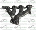 Davico 663432 Exhaust Manifold - Front - view 1