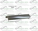 Davico 898890 Exhaust Muffler - Rear - view 2